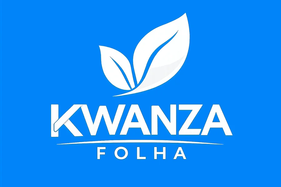 Logótipo do aplicativo Kwanza Folha